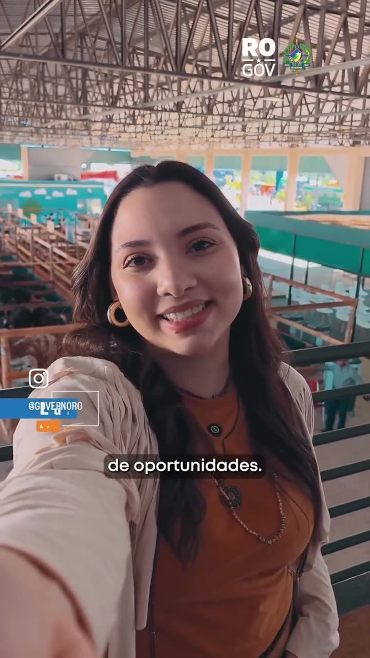 Quadro de abertura: Show Internacional, por dentro do pavilhão